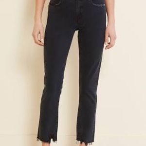 AGOLDE Toni Mid Rise Slim, Like new